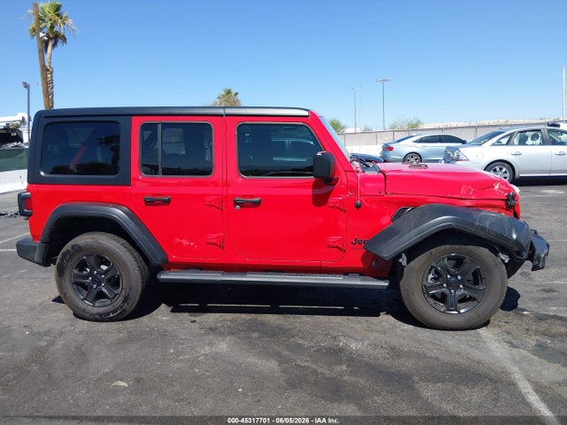 1C4HJXDMXNW174247 Jeep Wrangler Unlimited Sport S 4x4