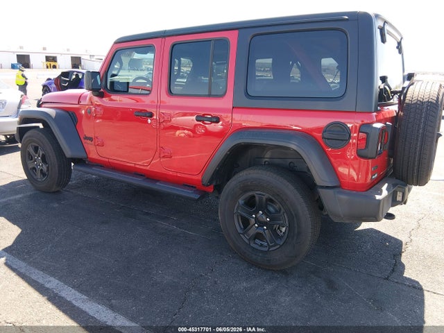 1C4HJXDMXNW174247 Jeep Wrangler Unlimited Sport S 4x4