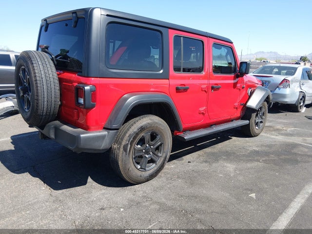 1C4HJXDMXNW174247 Jeep Wrangler Unlimited Sport S 4x4