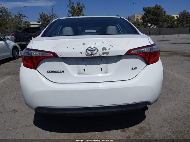 45317809 :رقم المزاد ، 5YFBURHE5EP060550 vin ، 2014 Toyota Corolla Le Plus مزاد بيع