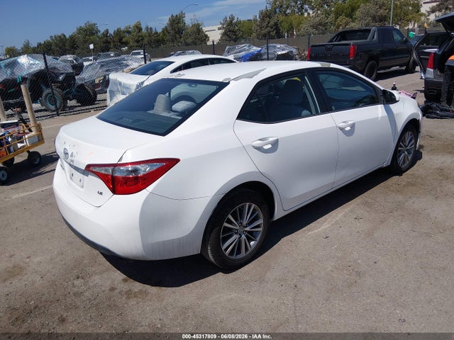 45317809 :رقم المزاد ، 5YFBURHE5EP060550 vin ، 2014 Toyota Corolla Le Plus مزاد بيع