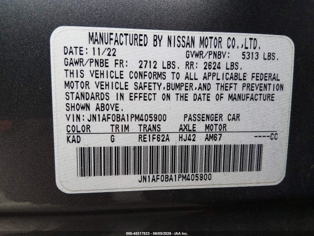 Nissan Ariya Engage 2023 JN1AF0BA1PM405900 Image 9