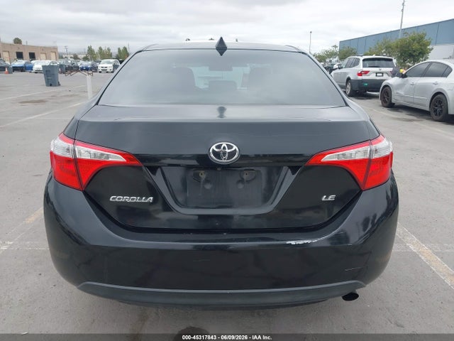 45317843 :رقم المزاد ، 5YFBURHE6EP125194 vin ، 2014 Toyota Corolla Le مزاد بيع