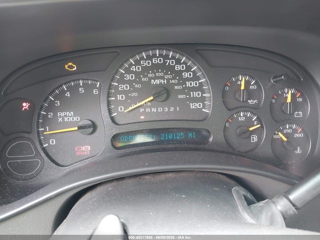 45317868 :رقم المزاد ، 2GCEC13T361186526 vin ، 2006 Chevrolet Silverado 1500 Lt1 مزاد بيع