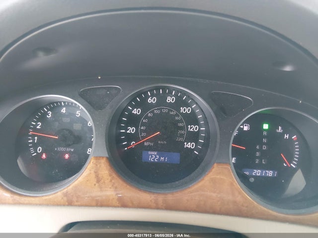 Продажа на аукционе авто 2005 Lexus Es 330, vin: JTHBA30G455120719, номер лота: 45317913