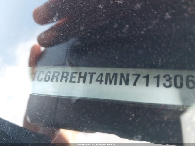 Продаж на аукціоні авто 2021 Ram 1500 Limited  4x2 5'7 Box, vin: 1C6RREHT4MN711306, номер лоту: 45317921