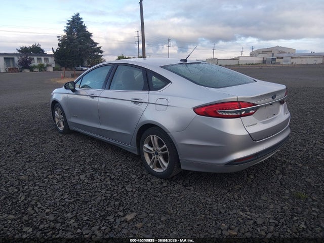 Ford Fusion Hybrid S 2018 3FA6P0UU4JR243563 Image 3