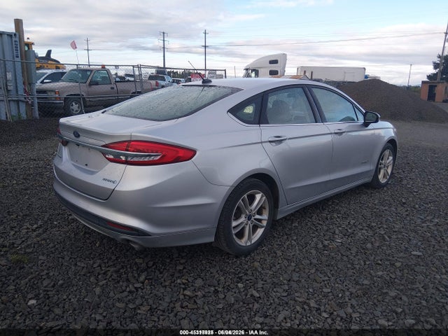 Ford Fusion Hybrid S 2018 3FA6P0UU4JR243563 Image 4