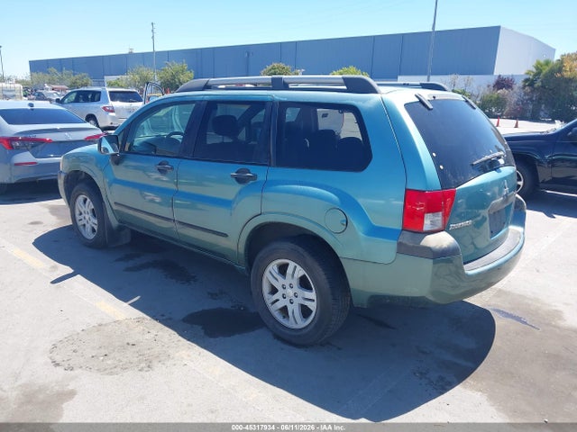 45317934 :رقم المزاد ، 4A4MM21SX4E020730 vin ، 2004 Mitsubishi Endeavor Ls مزاد بيع