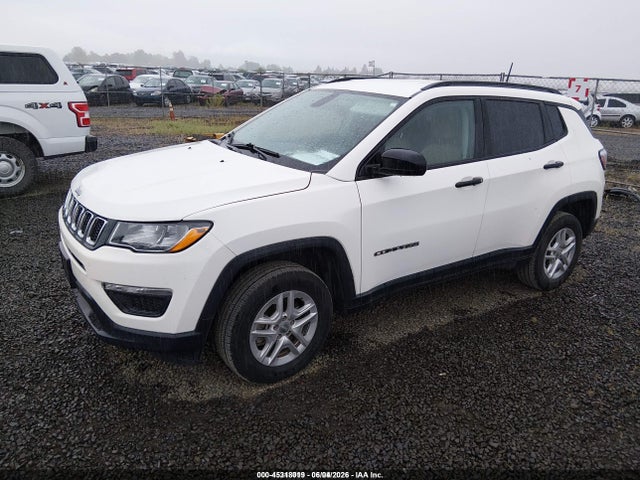 Jeep Compass Sport 4x4 2018 3C4NJDABXJT392290 Image 2
