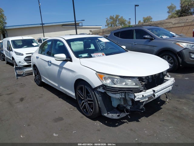 Продаж на аукціоні авто 2017 Honda Accord Sport, vin: 1HGCR2F52HA073511, номер лоту: 45318024