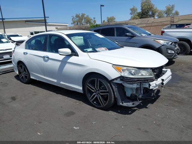 Продаж на аукціоні авто 2017 Honda Accord Sport, vin: 1HGCR2F52HA073511, номер лоту: 45318024