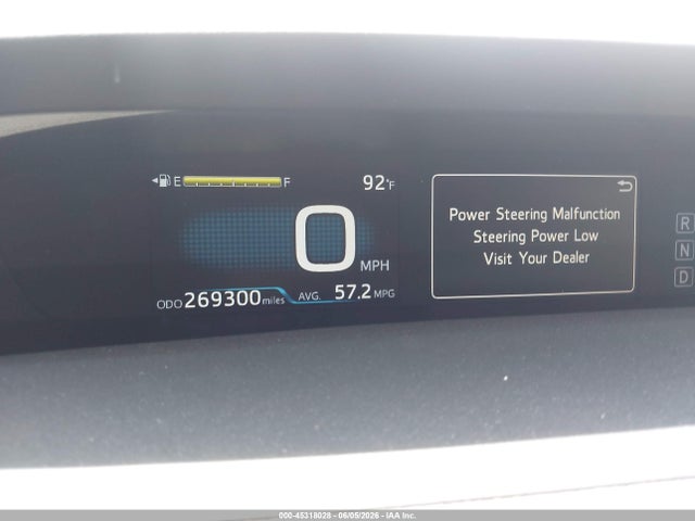 2016 Toyota Prius Two Eco მანქანა იყიდება აუქციონზე, vin: JTDKARFU4G3007501, აუქციონის ნომერი: 45318028