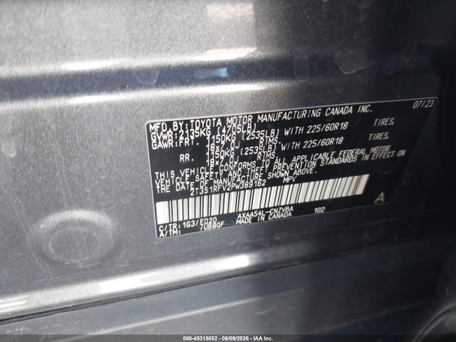 Toyota Rav4 Trd Off Road 2023 2T3S1RFV2PW389162 Image 9