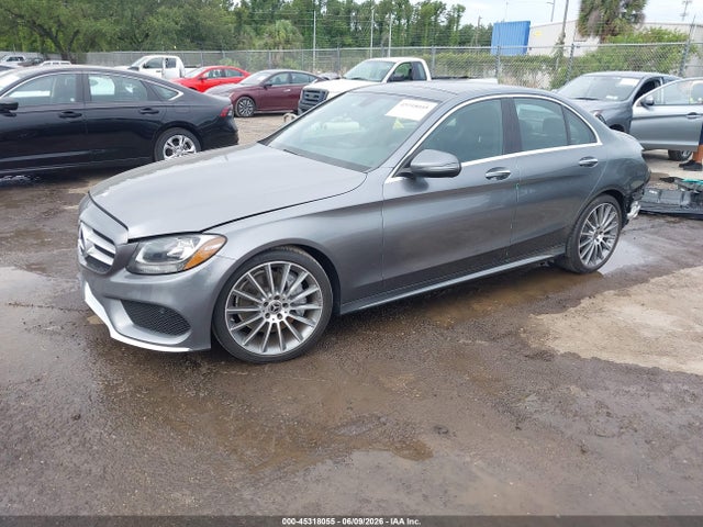 45318055 :رقم المزاد ، 55SWF4JB3HU227274 vin ، 2017 Mercedes-benz C 300 Sport مزاد بيع