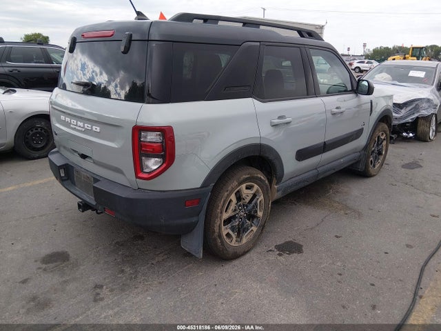 Aukcja sprzedaży 2022 Ford Bronco Sport Outer Banks, vin: 3FMCR9C62NRE23267, numer aukcji: 45318186