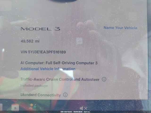 Продаж на аукціоні авто 2023 Tesla Model 3 Rear-wheel Drive, vin: 5YJ3E1EA3PF516189, номер лоту: 45318203