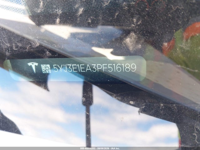 Продаж на аукціоні авто 2023 Tesla Model 3 Rear-wheel Drive, vin: 5YJ3E1EA3PF516189, номер лоту: 45318203