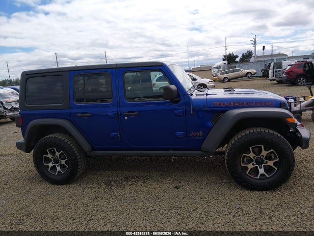 2020 Jeep Wrangler Unlimited Rubicon 4x4 მანქანა იყიდება აუქციონზე, vin: 1C4HJXFG1LW125362, აუქციონის ნომერი: 45318238