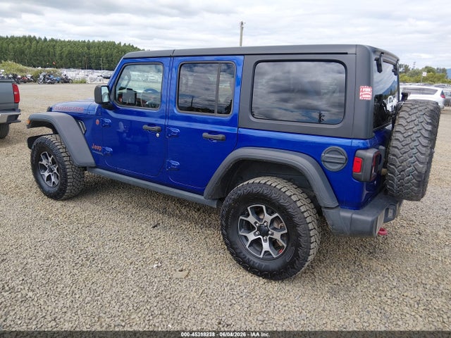 2020 Jeep Wrangler Unlimited Rubicon 4x4 მანქანა იყიდება აუქციონზე, vin: 1C4HJXFG1LW125362, აუქციონის ნომერი: 45318238