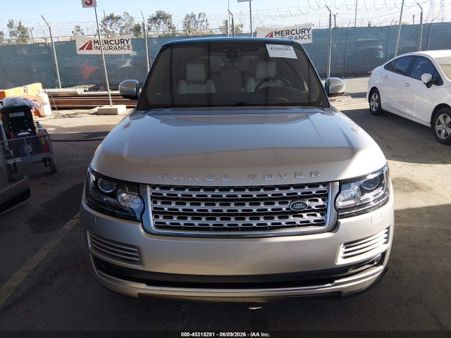 SALGS2FV5HA345692 Land Rover Range Rover 3.0l V6 Supercharged Hse