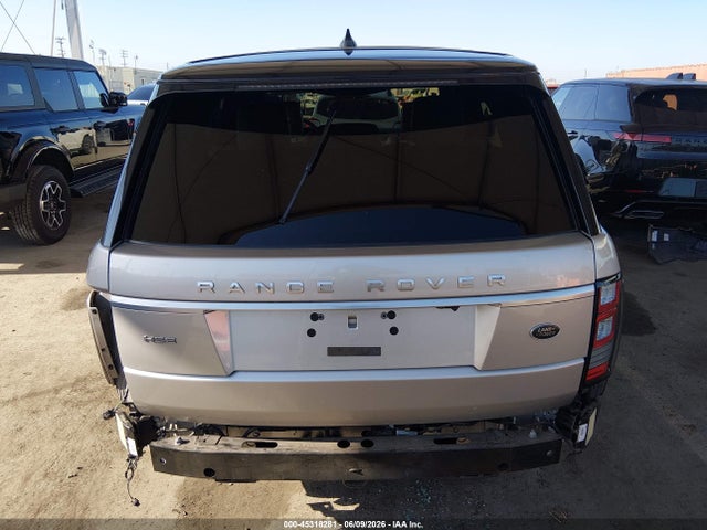 SALGS2FV5HA345692 Land Rover Range Rover 3.0l V6 Supercharged Hse