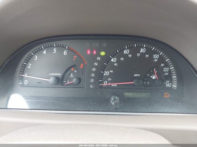 2004 Toyota Camry Le V6 მანქანა იყიდება აუქციონზე, vin: 4T1BF32K34U072893, აუქციონის ნომერი: 45318326