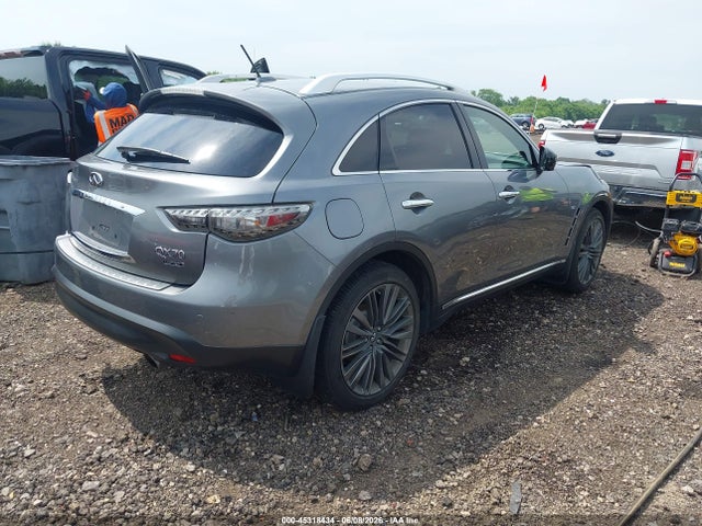 45318434 :رقم المزاد ، JN8CS1MW9HM412390 vin ، 2017 Infiniti Qx70 مزاد بيع