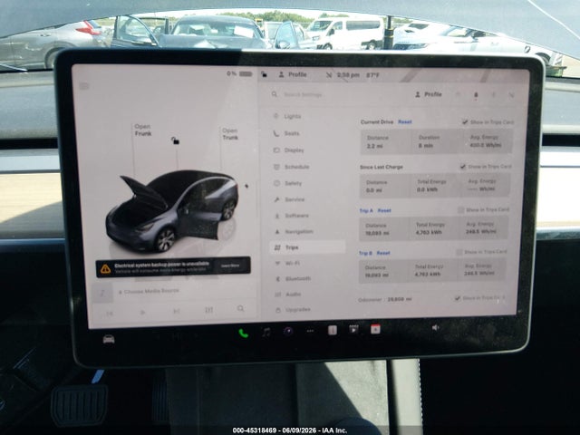 45318469 :رقم المزاد ، 7SAYGDEE5PA040693 vin ، 2023 Tesla Model Y Awd/long Range Dual Motor All-wheel Drive مزاد بيع