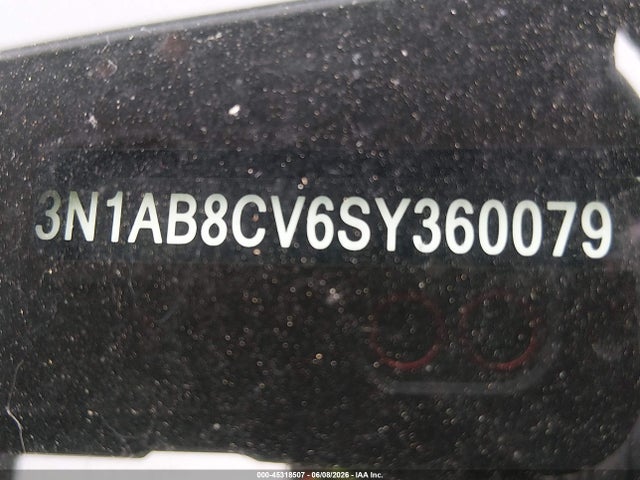 3N1AB8CV6SY360079 Nissan SENTRA SV
