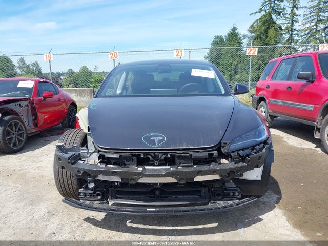 45318543 :رقم المزاد ، 5YJ3E1EA5SF950977 vin ، 2025 Tesla Model 3 Long Range Rear-wheel Drive/standard Rear-wheel Drive مزاد بيع