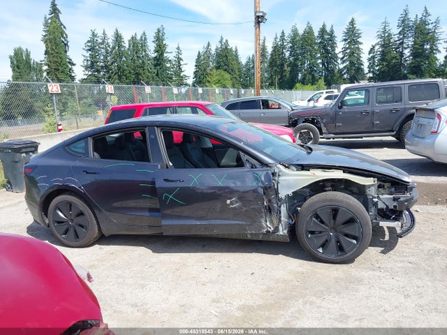 45318543 :رقم المزاد ، 5YJ3E1EA5SF950977 vin ، 2025 Tesla Model 3 Long Range Rear-wheel Drive/standard Rear-wheel Drive مزاد بيع