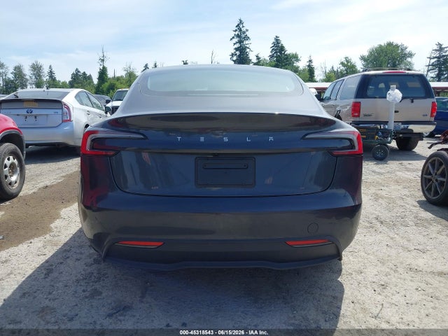 45318543 :رقم المزاد ، 5YJ3E1EA5SF950977 vin ، 2025 Tesla Model 3 Long Range Rear-wheel Drive/standard Rear-wheel Drive مزاد بيع