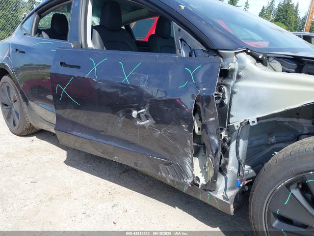 45318543 :رقم المزاد ، 5YJ3E1EA5SF950977 vin ، 2025 Tesla Model 3 Long Range Rear-wheel Drive/standard Rear-wheel Drive مزاد بيع