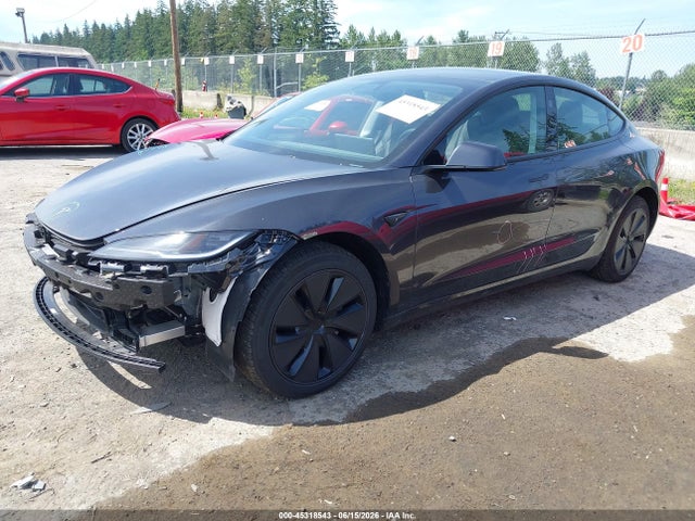 45318543 :رقم المزاد ، 5YJ3E1EA5SF950977 vin ، 2025 Tesla Model 3 Long Range Rear-wheel Drive/standard Rear-wheel Drive مزاد بيع