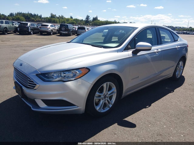 Ford Fusion Hybrid S 2018 3FA6P0UU2JR141890 Image 2