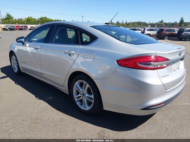 Ford Fusion Hybrid S 2018 3FA6P0UU2JR141890 Image 3