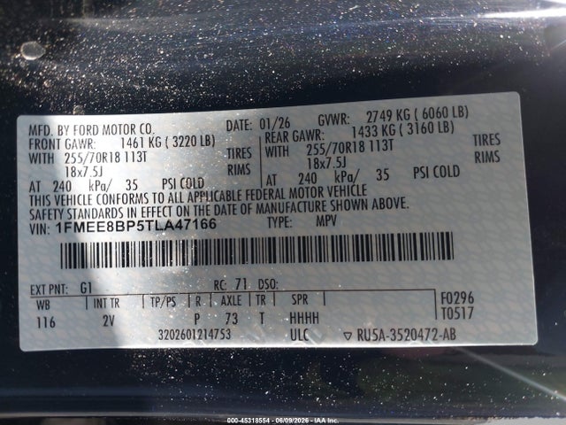Ford Bronco Outer Banks 2026 1FMEE8BP5TLA47166 Image 9