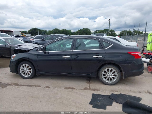 2018 Nissan Sentra Sv მანქანა იყიდება აუქციონზე, vin: 3N1AB7APXJL619845, აუქციონის ნომერი: 45318644