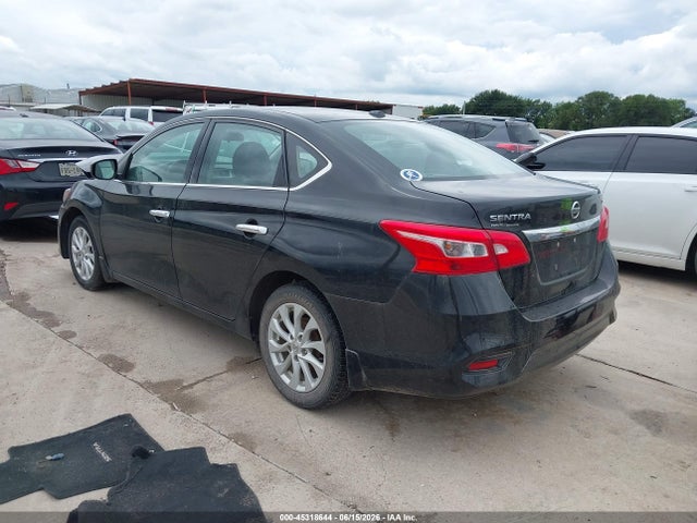 2018 Nissan Sentra Sv მანქანა იყიდება აუქციონზე, vin: 3N1AB7APXJL619845, აუქციონის ნომერი: 45318644