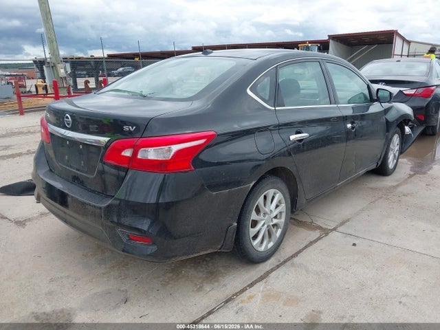 2018 Nissan Sentra Sv მანქანა იყიდება აუქციონზე, vin: 3N1AB7APXJL619845, აუქციონის ნომერი: 45318644