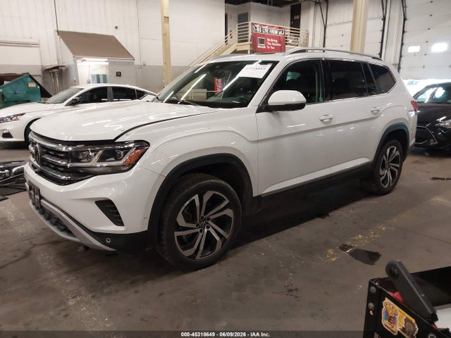 45318649 :رقم المزاد ، 1V2TR2CA8MC554800 vin ، 2021 Volkswagen Atlas 3.6l V6 Sel Premium مزاد بيع