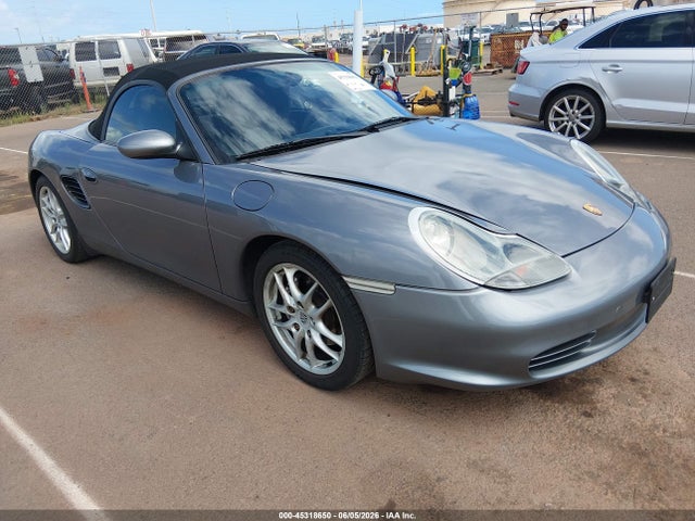 2003 Porsche Boxster მანქანა იყიდება აუქციონზე, vin: WP0CA29833U624404, აუქციონის ნომერი: 45318650