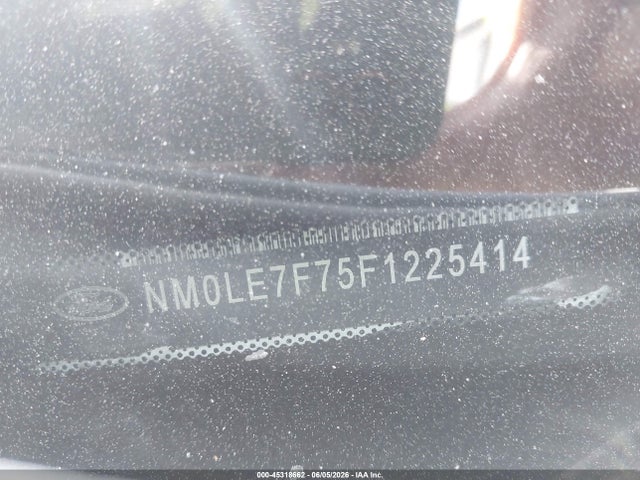Aukcja sprzedaży 2015 Ford Transit Connect Xlt, vin: NM0LE7F75F1225414, numer aukcji: 45318662