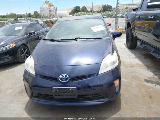2013 Toyota Prius Three მანქანა იყიდება აუქციონზე, vin: JTDKN3DU5D0351615, აუქციონის ნომერი: 45318703
