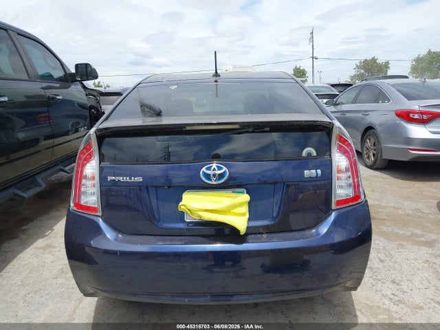 2013 Toyota Prius Three მანქანა იყიდება აუქციონზე, vin: JTDKN3DU5D0351615, აუქციონის ნომერი: 45318703