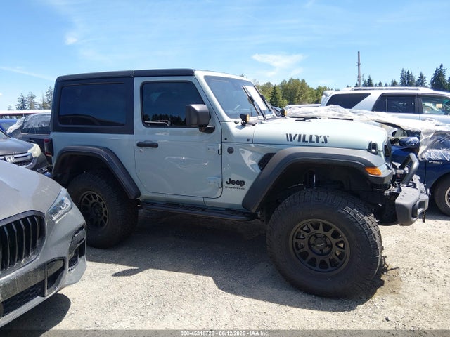 Продажа на аукционе авто 2024 Jeep Wrangler 2-door Willys 4x4, vin: 1C4PJXAG3RW301288, номер лота: 45318728