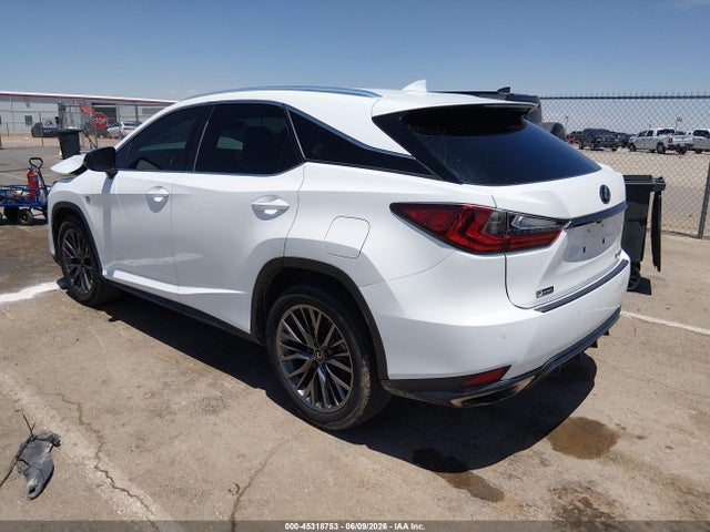 45318753 :رقم المزاد ، 2T2YZMDA4LC252441 vin ، 2020 Lexus Rx 350 F Sport Performance مزاد بيع