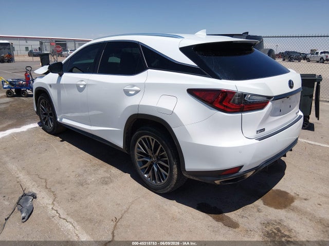 45318753 :رقم المزاد ، 2T2YZMDA4LC252441 vin ، 2020 Lexus Rx 350 F Sport Performance مزاد بيع