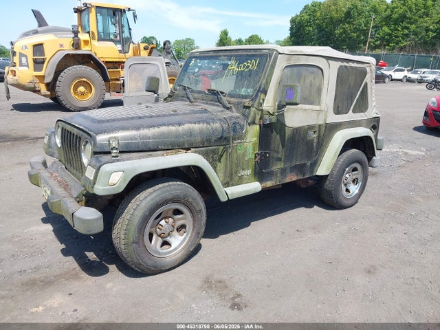 45318798 :رقم المزاد ، 1J4FA39S52P754304 vin ، 2002 Jeep Wrangler X مزاد بيع
